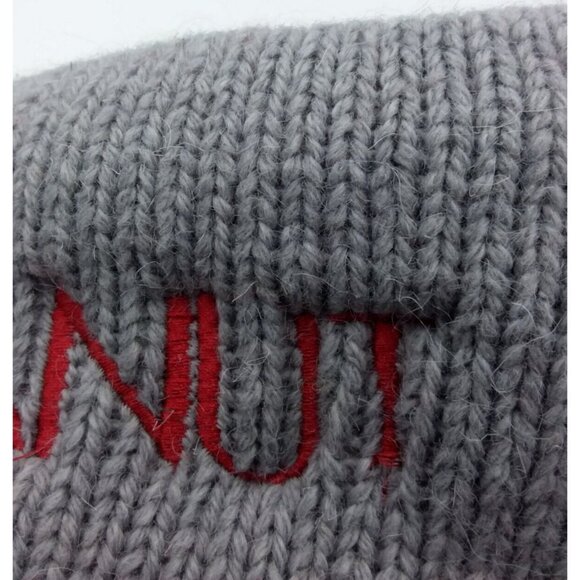 Pottery Barn Kids Peanut Natural Fair Isle Santa Wool Stocking Christmas Xmas - Picture 3 of 16